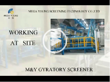 M&Y Gyratory Screeners Working at Site